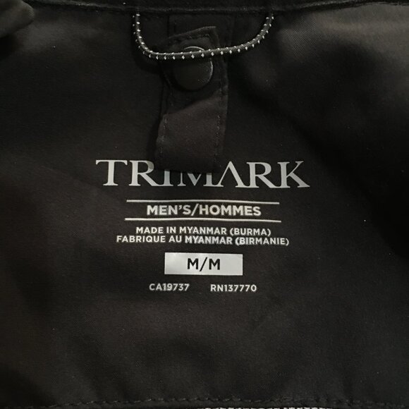 Kroger Delivery Jacket Men’s Medium Black Windbreaker Workwear Zip - Picture 4 of 9